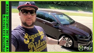 Pfingsten elektrisch im VW eGolf eine ehrliche Car Review [upl. by Kiri]