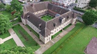 Cloîtres des Capucins à Evreux vu du ciel par un drone [upl. by Neelhsa]