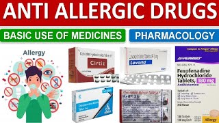 anti allergic drugs pharmacology [upl. by Liartnod]