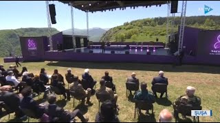 Şuşada quotXarıbülbülquot festivalı  Tarixi anlar [upl. by Hsirrap]