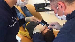 DITE CHE I BAMBINI HANNO PAURA DEL DENTISTA VE LO MOSTRA CLINICA CANEGALLO [upl. by Lidia]