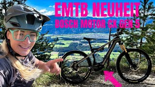 NEUHEIT  BOSCH PERFORMANCE LINE CX MOTOR GEN 5 inkl REICHWEITEN TEST Eco Tour Emtb amp Turbo Mode [upl. by Warila]