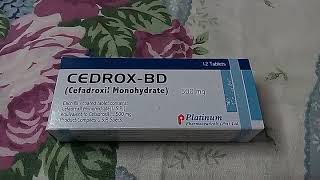 CEDROX BD for Unitary Tract Infections Teeth infections Throat infections Urduहिंदी [upl. by Emya]