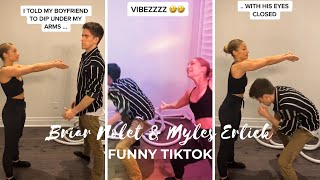 Briar Nolet amp Myles Erlick  Funny TikTok Shorts [upl. by Heiskell]