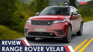 Range Rover Velar Review  NDTV CarAndBike [upl. by Treblihp]