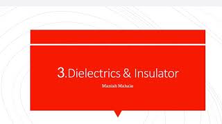 31 Dielectric Strength amp Factors affecting Dielectric Strength [upl. by Aisul636]