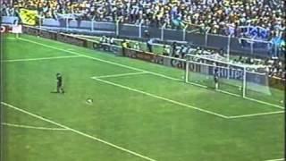 Brazil vs France World Cup 1986  Penalty Shootout [upl. by Asilec909]