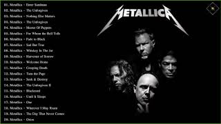 Metallica Greatest Hits Full Album 2019  Best Of Metallica  Metallica Full Playlist [upl. by Wehttam]