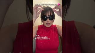 My IPL hair removal routine 😉hikyskin smoothskin fyp skincare hairremoval [upl. by Kahcztiy]