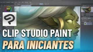 CLIP STUDIO PAINT para INICIANTES Um GUIA SIMPLES para começar a desenhar no digital [upl. by Caleb]