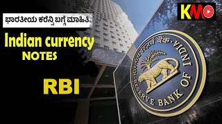 RBI MYSORE CURRENCY Printed Indian currency in RBI  Details of Notes  Kannada Maahithi [upl. by Fowle]