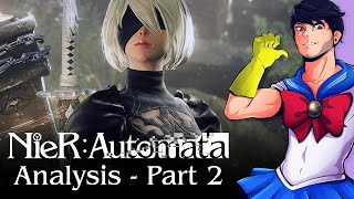 NieR Automata Analysis  Clemps PART 2 [upl. by Akihsat512]