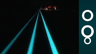 Smart Glowing and Artistic Highway in Netherlands  HiTech [upl. by Satterfield]