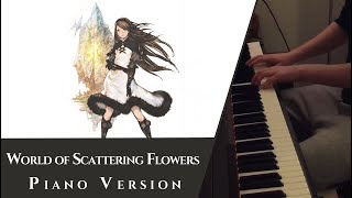 World of Scattering Flowers  Bravely Default Piano [upl. by Pessa39]