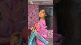 Pragati Verma Transition 💖 Gulaabi Sadi 💃 [upl. by Sheeran]