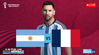 LIVE MONDIALI ArgentinaFrancia segui con noi la finale dei Mondiali [upl. by Otineb]