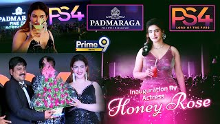 Honey Rose Inaugyrated PS4 Pub amp Kitchen Kondapur Hyderabad  Prime9 News [upl. by Rehpotsirc]