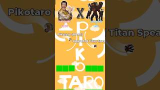 Pikotaro PPAP Vs Upgraded Titan Speaker Man 💪🔥🖋️🍍🍎🖋️ [upl. by Pompei]