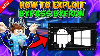 NEW How To Exploit in 2024  BYFRON BYPASS  PC Roblox Script Executor [upl. by Pheni]