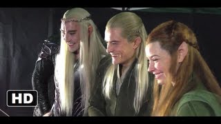 The Hobbit The Desolation of Smaug  Happy Elves 2013 Orlando Bloom HD [upl. by Jeu]