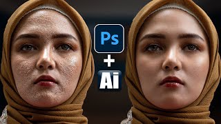 One Click Ai Photo Retouching in Photoshop [upl. by Baer]