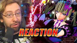 MAX REACTS Sylvie Trailer  King of Fighters XV [upl. by Teyugn391]