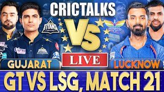 Live GT VS LSG Lucknow  IPL 2024 Match 21  Live Scores amp Commentary  IPL LIVE  4 overs [upl. by Eelhsa]