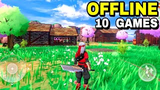 Top 10 Best NEW OFFLINE GAMES for Android amp iOS  Interesting Gameplay and High Graphics visual [upl. by Anual729]