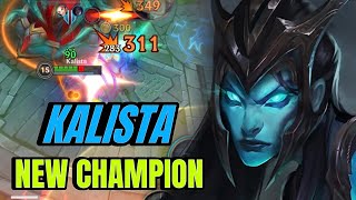 Wild Rift Kalista New ADC Champion in Patch 51 Build amp Runes [upl. by Bbor171]