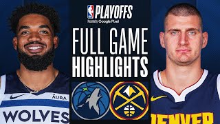 3 TIMBERWOLVES at 2 NUGGETS  FULL GAME 5 HIGHLIGHTS  May 14 2024 [upl. by Avilys757]