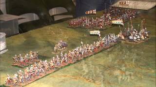 Battle 81 Battle of Trumpton Marsh 1461 House of York v House of Lancaster Hail Caesar 28mm [upl. by Rolf206]