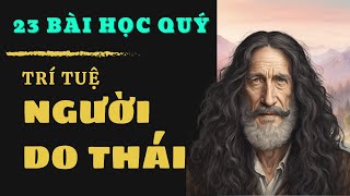 quot23 Câu Nói THẤM Người Do Thái Bài Học Sâu Sắc Cho Cuộc Sốngquot [upl. by Zetra885]