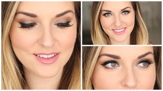 Satin Taupe Makeup Tutorial⎪Girl Abroad✈ [upl. by Aitnyc27]