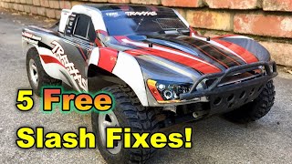 5 simple and FREE fixes for your Traxxas Slash [upl. by Els]