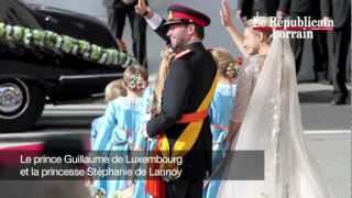 Mariage princier au Luxembourg [upl. by Senhauser678]