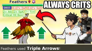 Sniper Weak Armor Tough Claws Super Luck Adaptability Scope Lens Triple Arows Hisuian Decidueye [upl. by Lennon48]