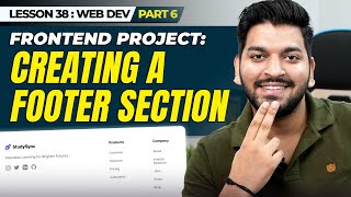 StudySync Project Creating a FOOTER Section  Episode  38 [upl. by Trudey]