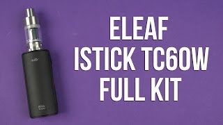 Распаковка Eleaf iStick TC60W Full Kit [upl. by Telfore]