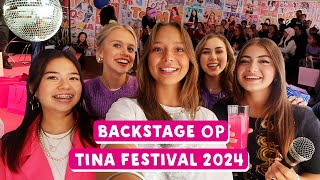 DE STERRENTEAM VLOG VAN TINA FESTIVAL 2024  TinaTV [upl. by Nyrak621]