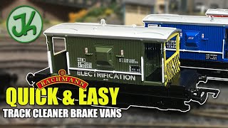 A Better Way To Clean Your Track  Bachmann Track Cleaning Brake Van [upl. by Ahilam83]