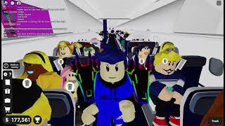 The best A320 flight ever Cabin Crew Simulator RobloxPart 1 [upl. by Cheke]