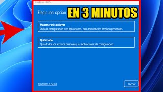 como PONER mi PC de FABRICA WINDOWS 11 [upl. by Laehcimaj]