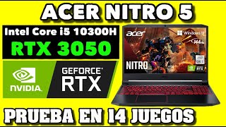 ACER NITRO 5 RTX 3050 Intel Core i5 10300H  LA LAPTOP GAMER MAS BARATA CON RTX 3050 [upl. by Anniram]