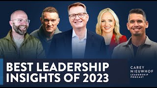 The Best Leadership Insights of 2023 from The Art of Leadership Network [upl. by Norvol]