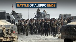 Battle of Aleppo draws to a close after years of bitter siege [upl. by Ahseken]