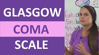 Glasgow Coma Scale Assessment Nursing NCLEX Mnemonic [upl. by Aicad]