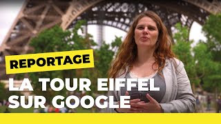 Visite virtuelle de la Tour Eiffel avec Google  Paris ville lumière ❤️  Ville de Paris [upl. by Gnehs]