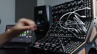 Sunday afternoon  DFAM ambient groove Mother32 Subharmonicon Moog Sound Studio [upl. by Attenhoj]