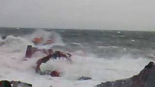 Portpatrick Lifeboat rough weather [upl. by Bobbee]