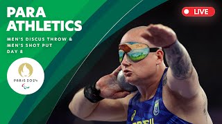 Para Athletics  Mens Discus Throw amp Mens Shot Put Finals  Day 8 [upl. by Sandberg364]